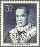 Spain - 1951 - Characters - 50 CTS - Slate Blue - Characters, Claret - Edifil 1102 - S. Antonio Mª Claret (1808-1870) - 0